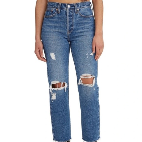 levi's wedgie straight size 27, 28" inseam - Picture 1 of 3